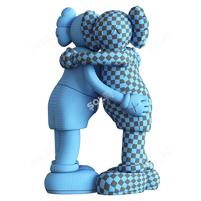 Kaws Together Vinyl Figure 2013 3D model image 6