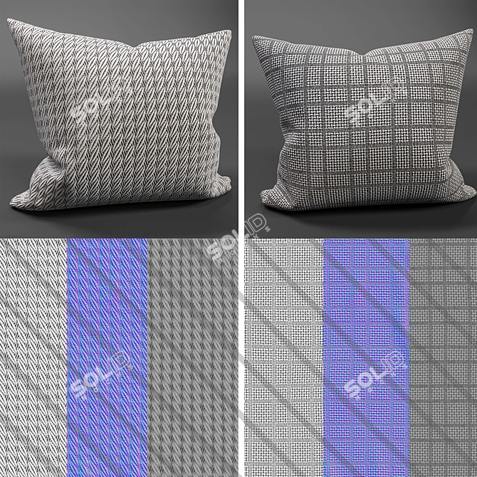 Texture Pattern Bundle Vol 1 3D model image 5