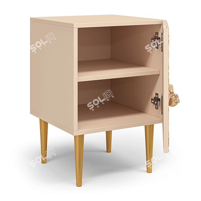 Terra Style Bedside Tables 3D model image 6