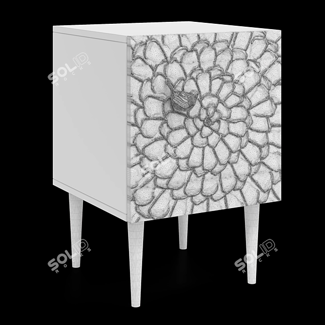 Terra Style Bedside Tables 3D model image 7