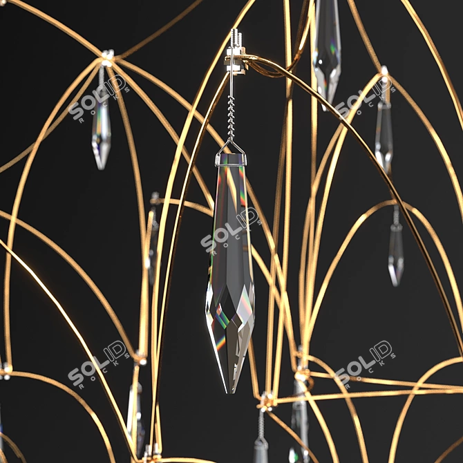 Quasar MIRA Pendant Light 3D model image 8