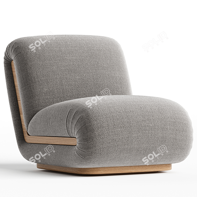 Elegant Tracy Chair for You 3D model image 1