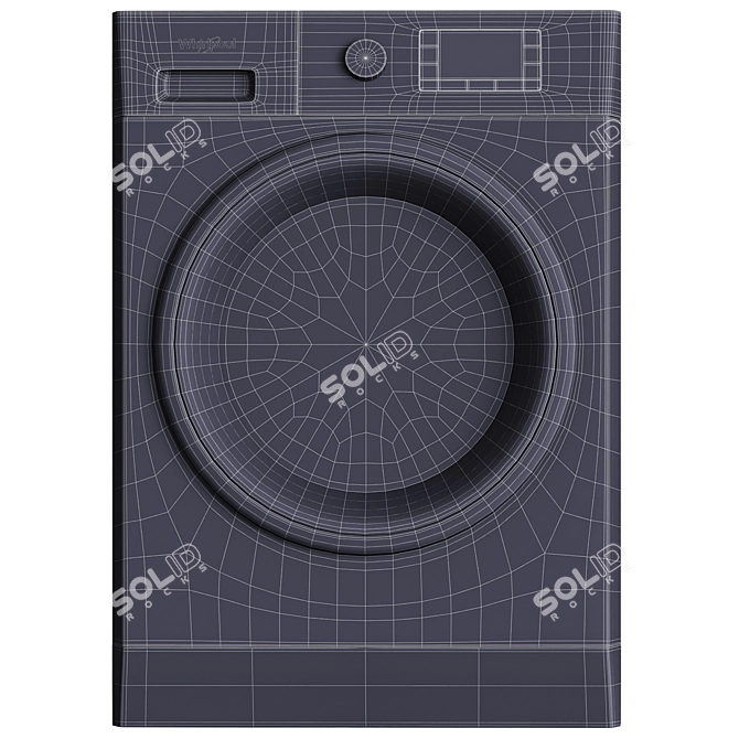 Advanced Whirlpool FFD 9448 Machine 3D model image 4