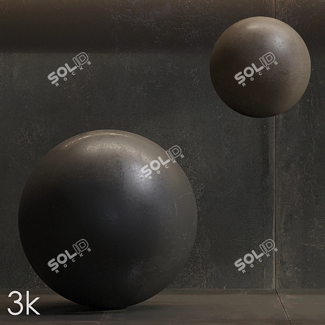 Metal & Copper Tile Textures Kit 3D model image 1