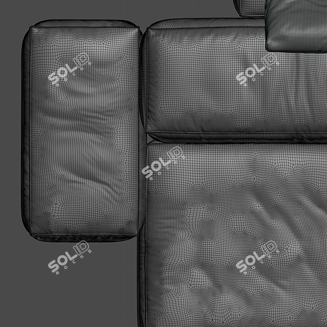 Exquisite Livingdivani Sofa Collection 3D model image 4