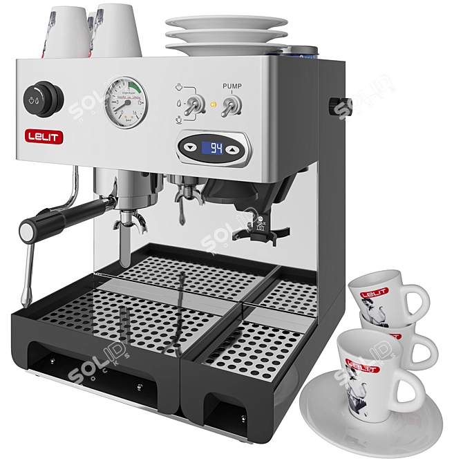 Lelit Anita Coffee Machine 3D model image 5