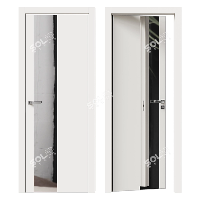 ProfilDoors SMK Model 5SMK Mirrored Door 3D model image 1