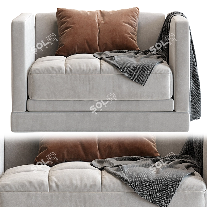 Contemporary Simpliciter Armchair in 2013 3D model image 6