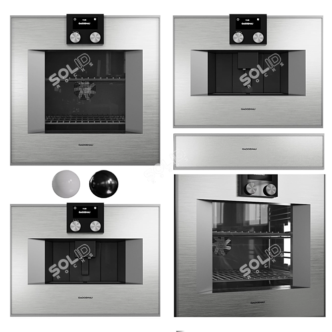 Gaggenau 200 Series Kitchen Collection 3D model image 2