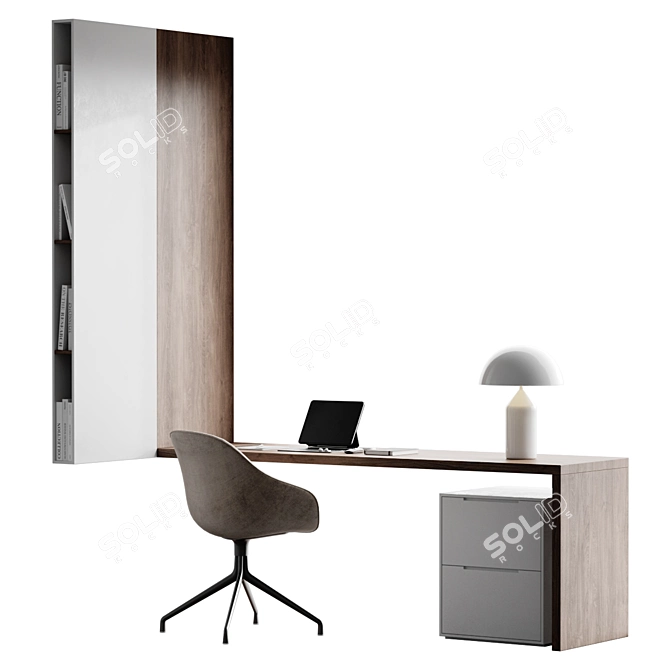 Workplace 4: Polys 154736 Verts 114059 3D model image 2