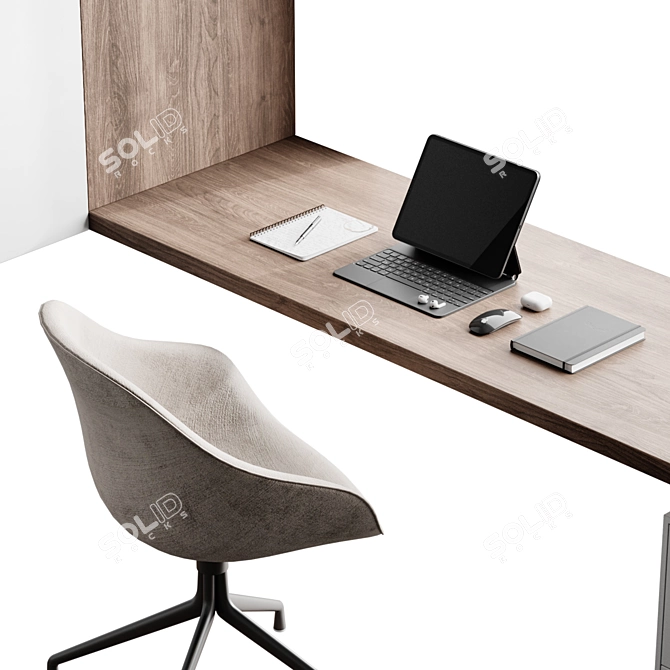 Workplace 4: Polys 154736 Verts 114059 3D model image 5