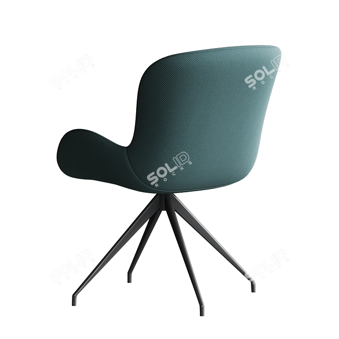 Swivel Tables & Chairs Set 3D model image 2