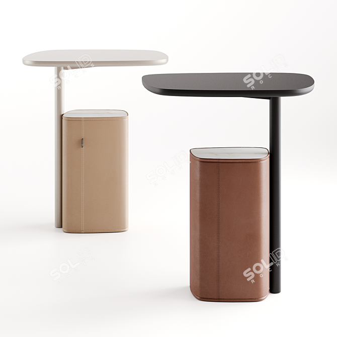 Maki Cocktail Table: Modern Design Highlight 3D model image 2