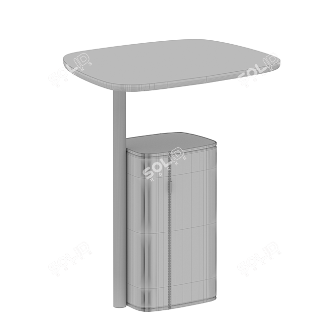 Maki Cocktail Table: Modern Design Highlight 3D model image 4