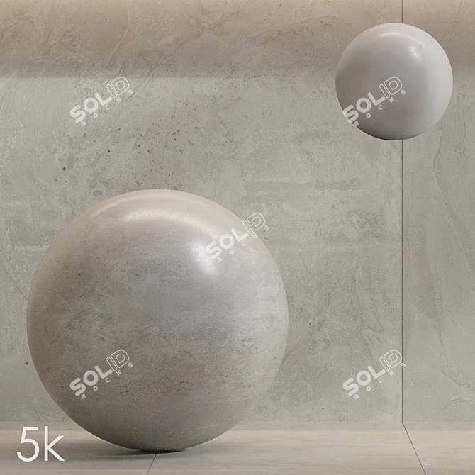 Corona Concrete Texture Set 3D model image 2