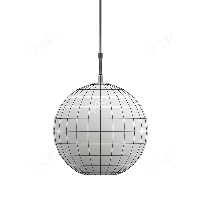 Finn Modern Pendant Model 3D model image 2