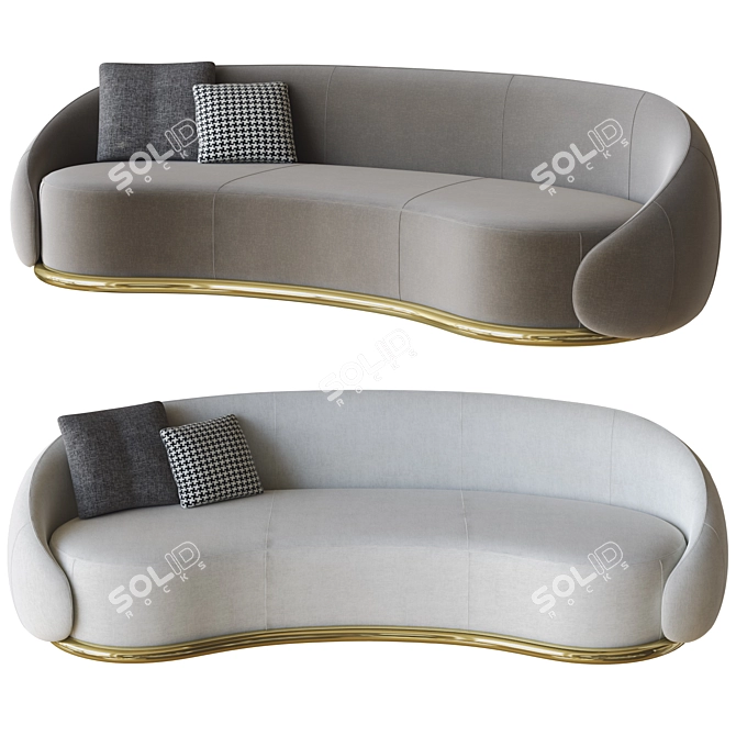 Ghidini Abbracci Sofa 3D Model 3D model image 1