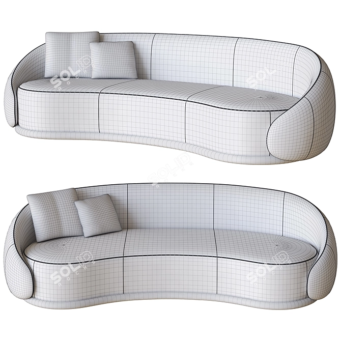 Ghidini Abbracci Sofa 3D Model 3D model image 3