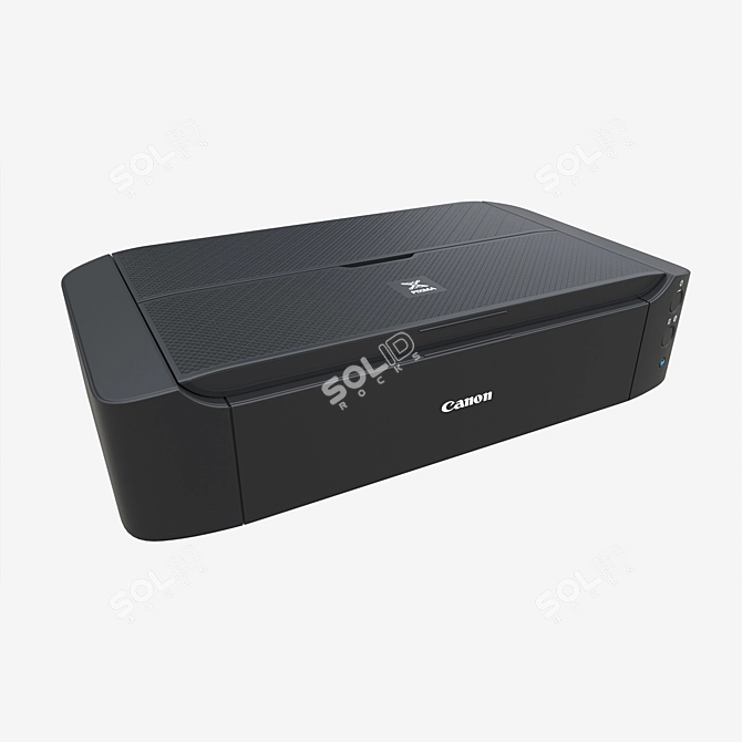 Canon Pixma iP8750 Printer Textures 3D Model 3D model image 2