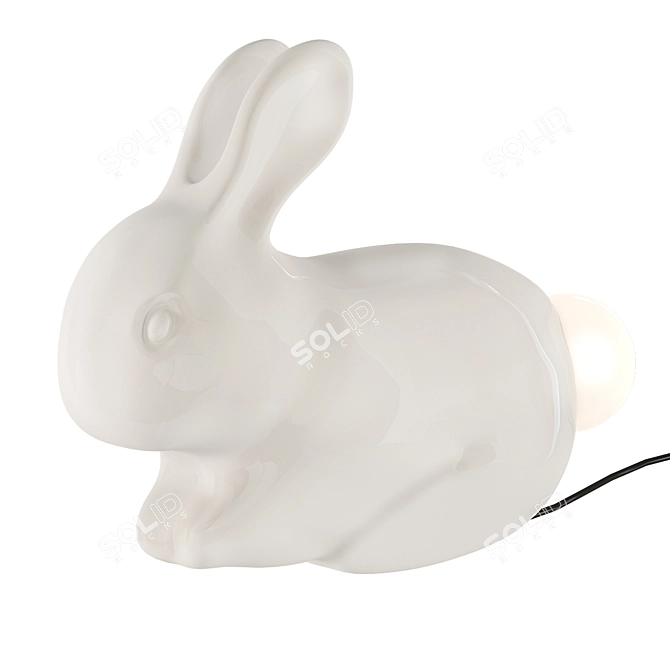 Adorable Bunny Lamp - 3D Model 3D model image 1