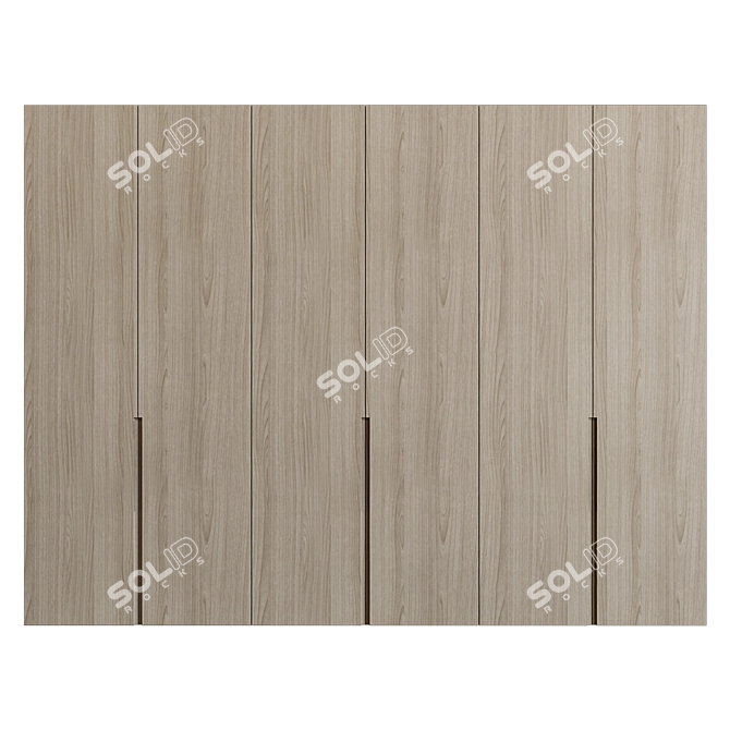 Illuminated Wardrobe MY 85 3D model image 2