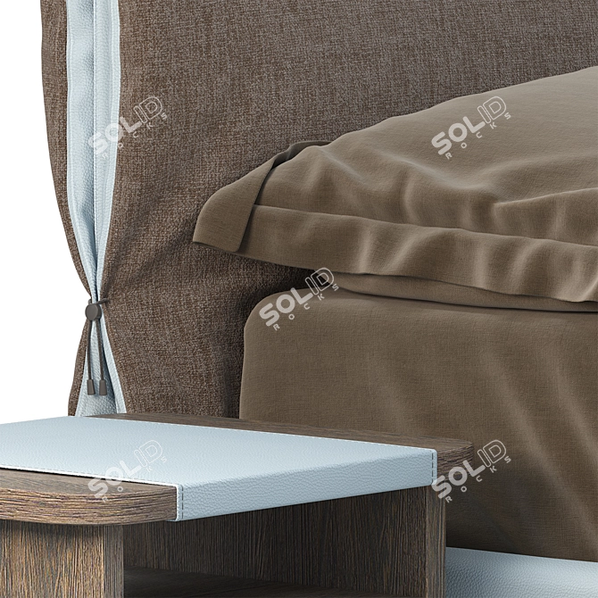 Andromeda Bed Set, Rosini Collection 3D model image 4