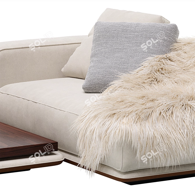 Minotti HORIZONTE Sofa Sectional Modularity 3D model image 2