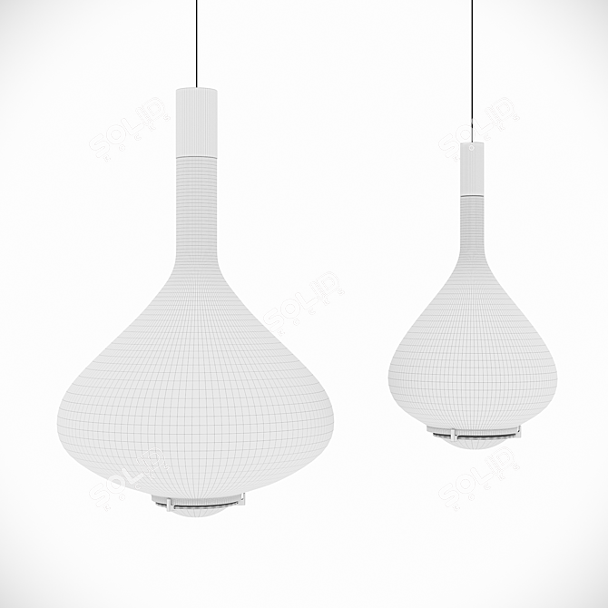 Modern Pendant Light Fixture 3D model image 3