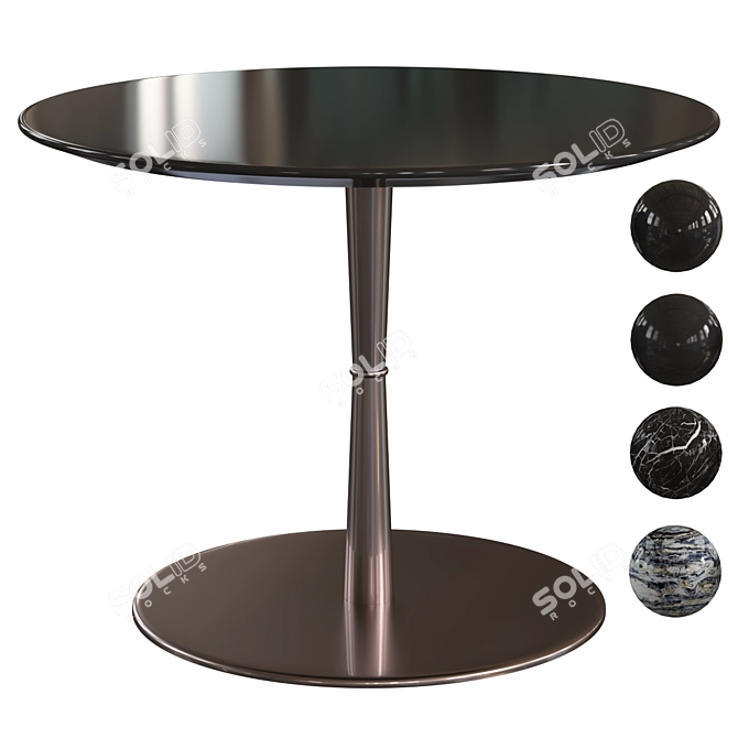 Rodolfo Dordoni Jigger Table 3D model image 1