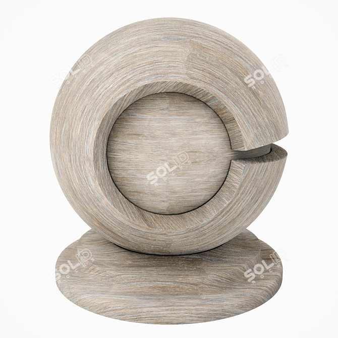 Exotic Wood Seamless Textures Set 3D model image 1