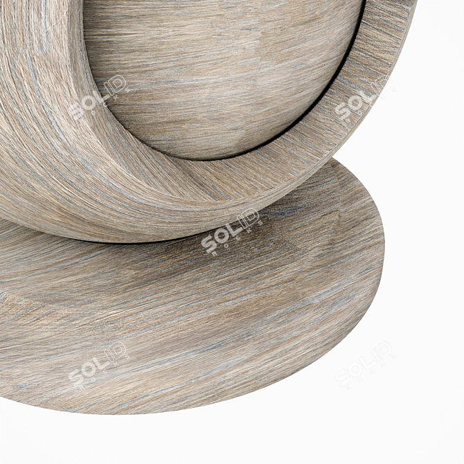 Exotic Wood Seamless Textures Set 3D model image 4