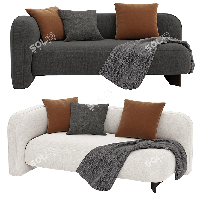 Modern Kintai Sofa 2014 Edition 3D model image 1