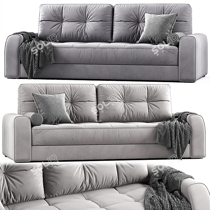 Modern Mason Sofa Max Files 3D model image 1