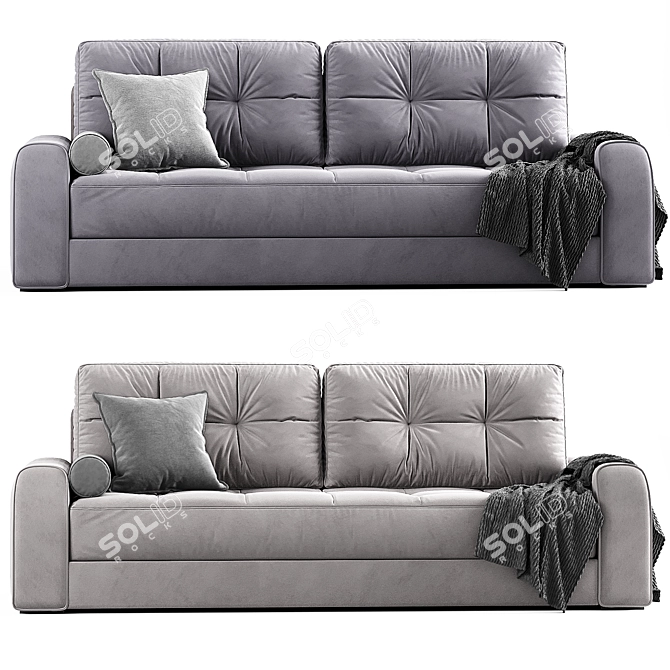 Modern Mason Sofa Max Files 3D model image 2