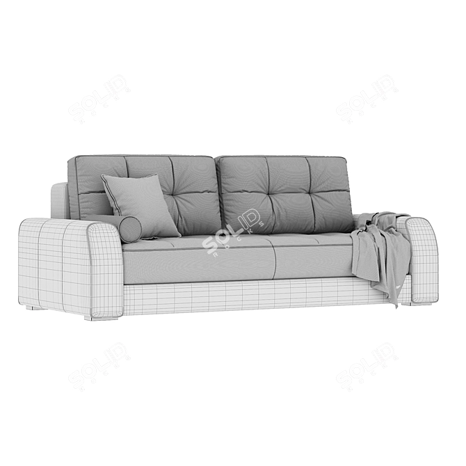 Modern Mason Sofa Max Files 3D model image 4