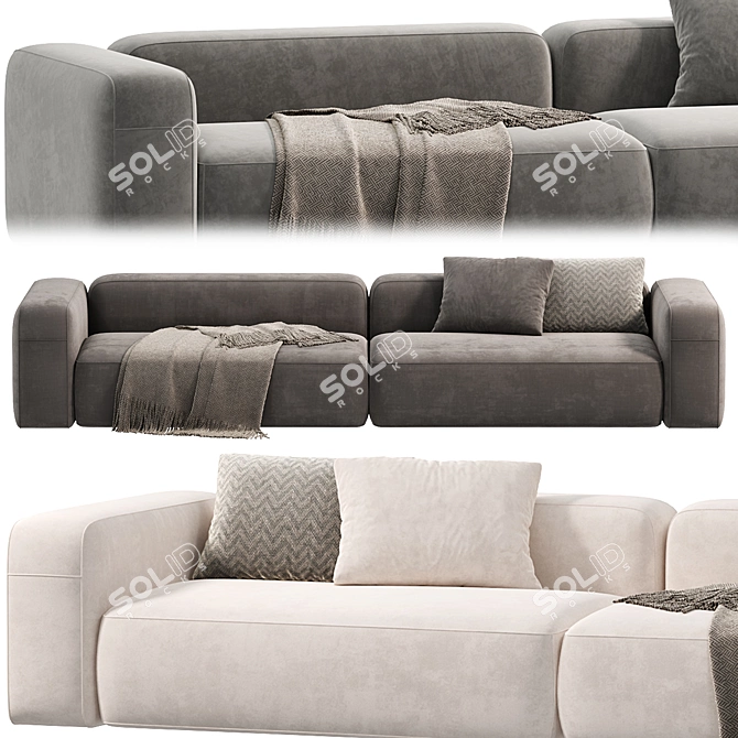 Lapalma PLUS Sofa Modular Design 3D model image 1