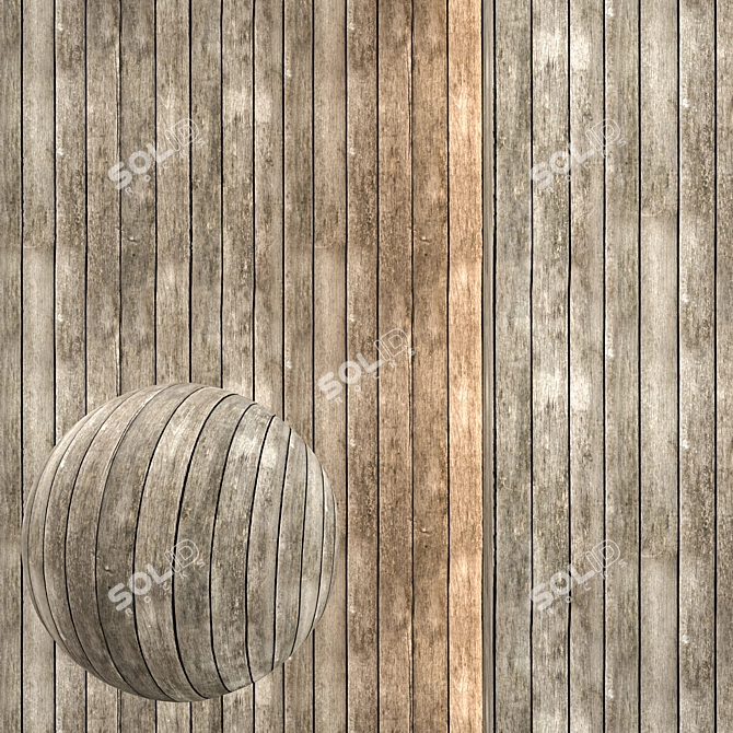 Seamless Wood Texture Pack 3D model image 1