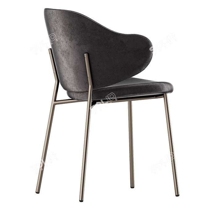  Modern Holly Chair by Calligaris 3D model image 4