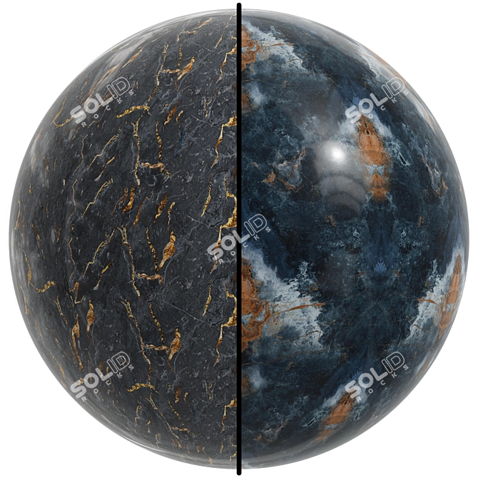 Onyx Marble Texture Set 4K 3D model image 1