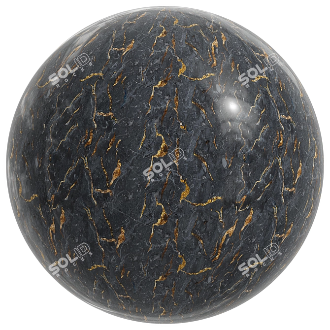 Onyx Marble Texture Set 4K 3D model image 3