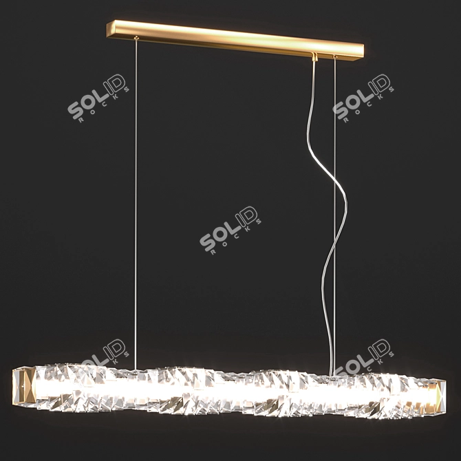 Elegant Lighting Fixture: DARLANA 3D model image 2