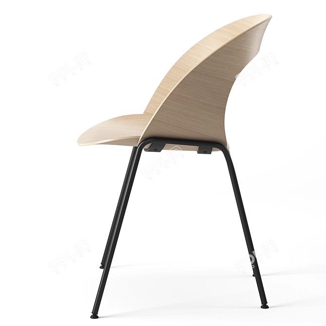 Mudra Chair by Brunner 3D model image 3