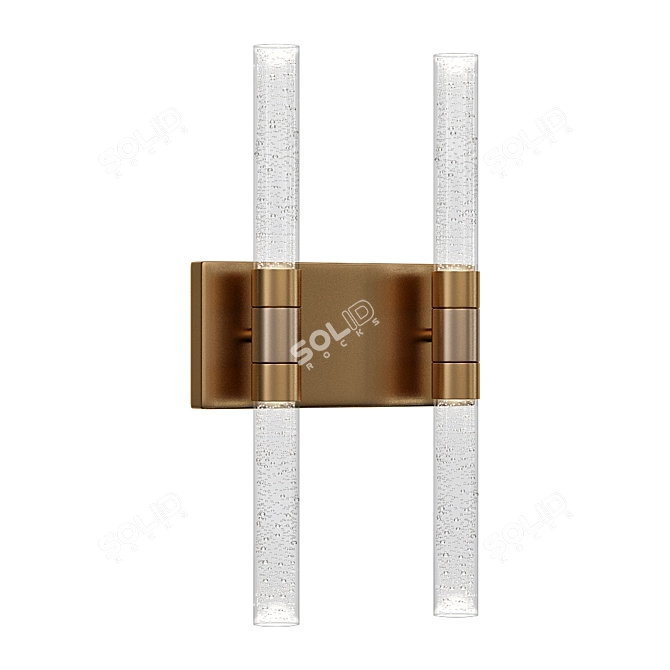Crystal A Wall Sconce 3D model image 2