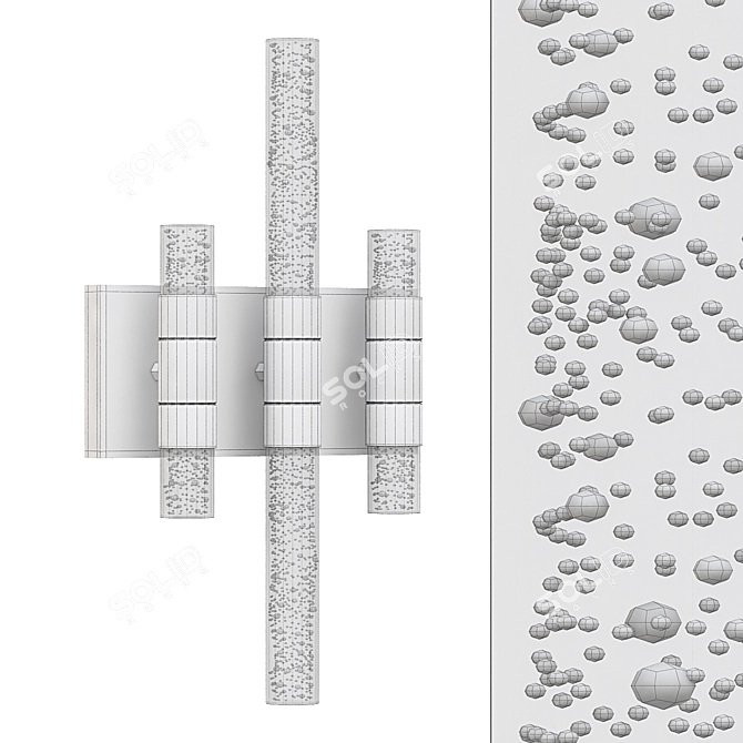 Crystal A Wall Sconce 3D model image 4