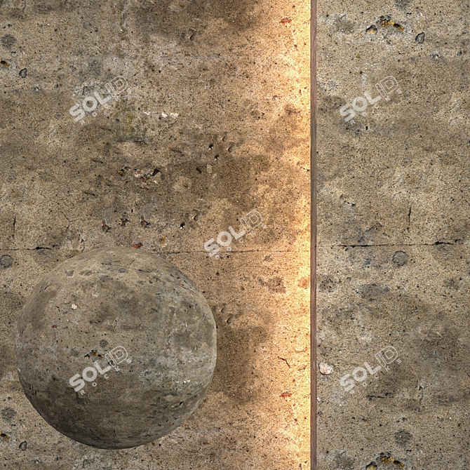 Seamless Plaster Texture Pack 3D model image 1