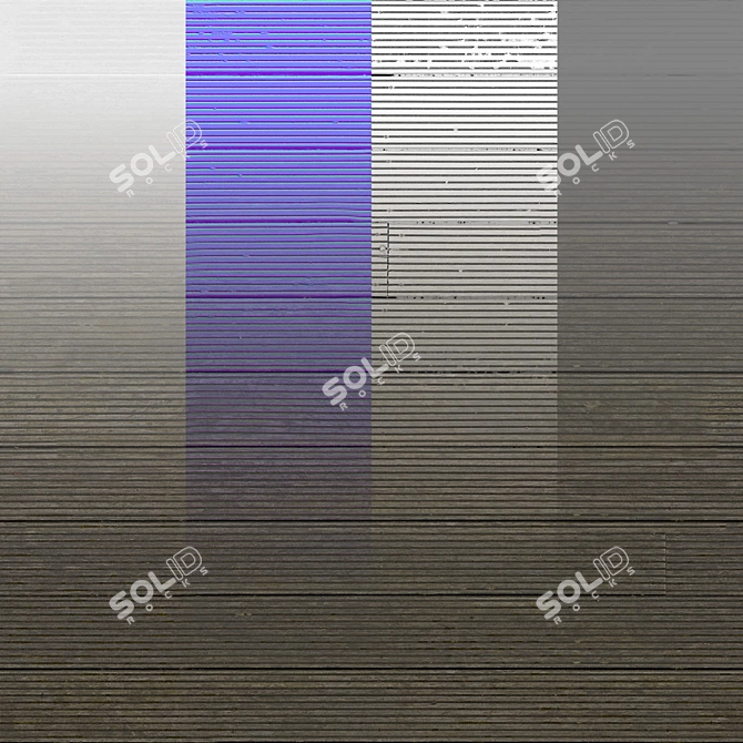 Seamless Wood Texture Pack 3D model image 2