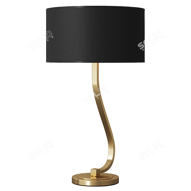 Dantone Modern Table Lamp 3D model image 4