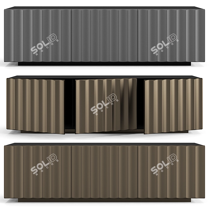 Modern Dorian Sideboard Collection 3D model image 1