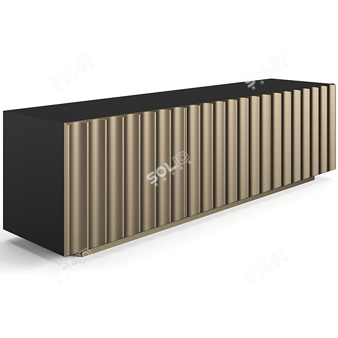 Modern Dorian Sideboard Collection 3D model image 3