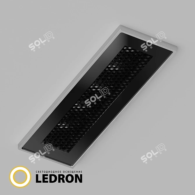 DL3179 Alum LED Light IP65 3D model image 1